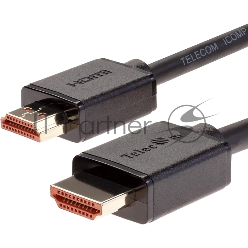 Кабель HDMI-19M --- HDMI-19M ver 2.0+3D/Ethernet ,7.5m, 2 фильтра Telecom/VCOM <TCG215F-7.5M>
