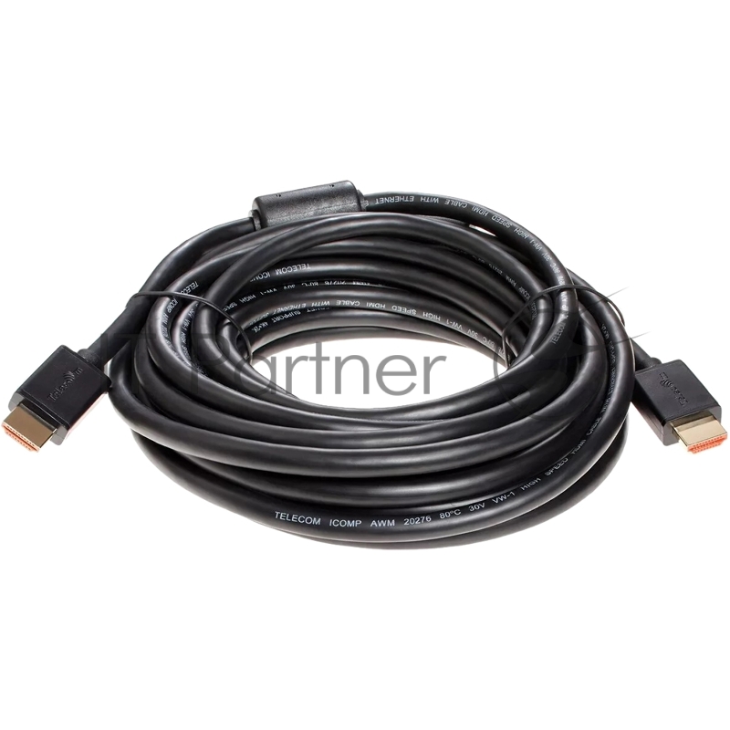 Кабель HDMI-19M --- HDMI-19M ver 2.0+3D/Ethernet ,7.5m, 2 фильтра Telecom/VCOM <TCG215F-7.5M>