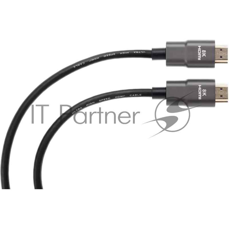 Кабель HDMI 19M/M,ver. 2.1, 8K@60 Hz 1m iOpen (Aopen/Qust/VCOM) <ACG863-1M>