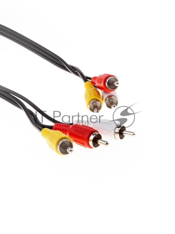 Кабель VCOM VAV7150-1.5M Кабель соединительный 3xRCA (M) - 3xRCA (M), 1,5m