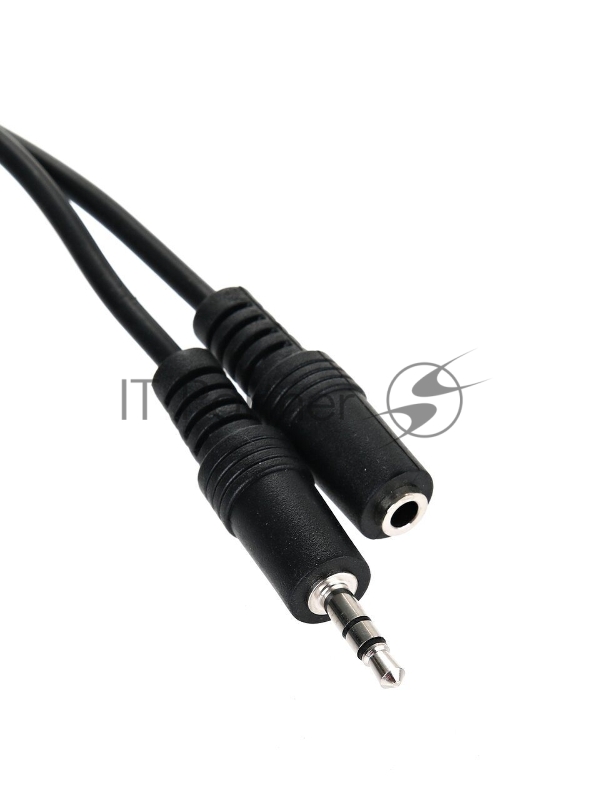 Кабель VCOM VAV7179-1.8M Кабель удлинительный 3.5 Jack (M) - 3.5 Jack (F), стерео, аудио, 1.8м