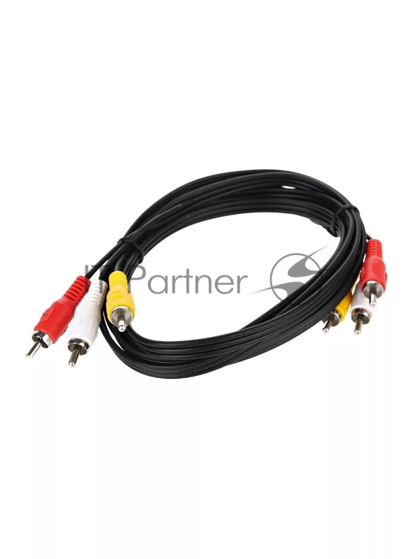 Кабель соединительный 3xRCA (M) - 3xRCA (M), 2m Telecom <TAV7150-2M>