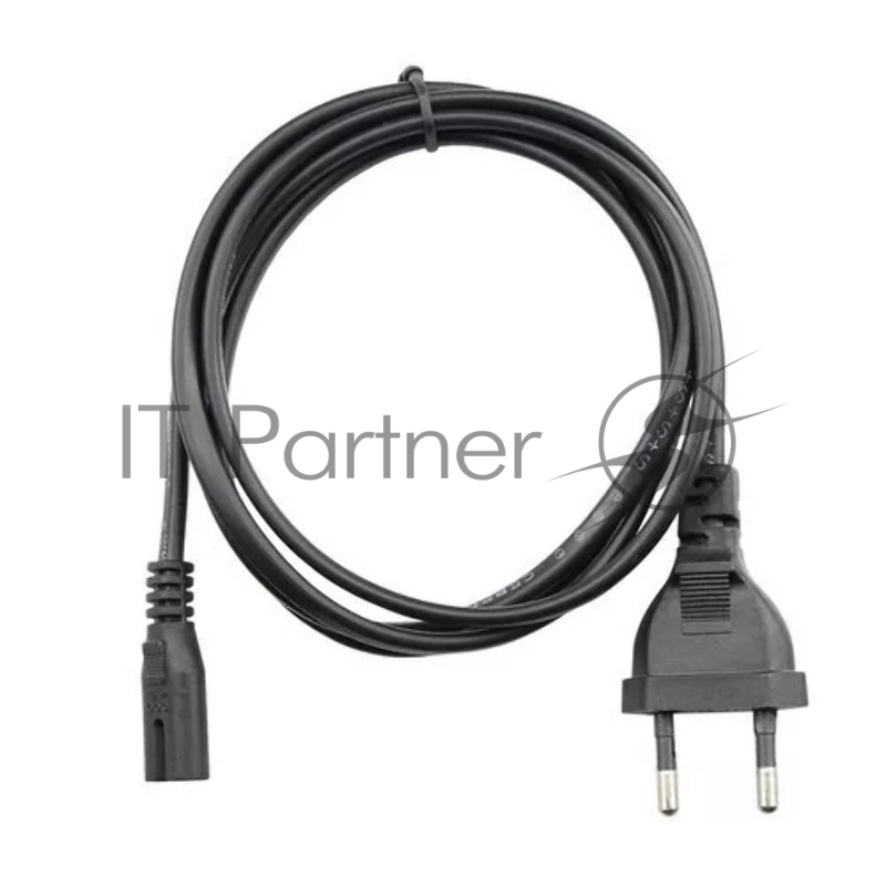 Кабель для аудио-видео техники IEC-320-C7--розетка 220V, 2-pin, 1,8м , медь, VCOM