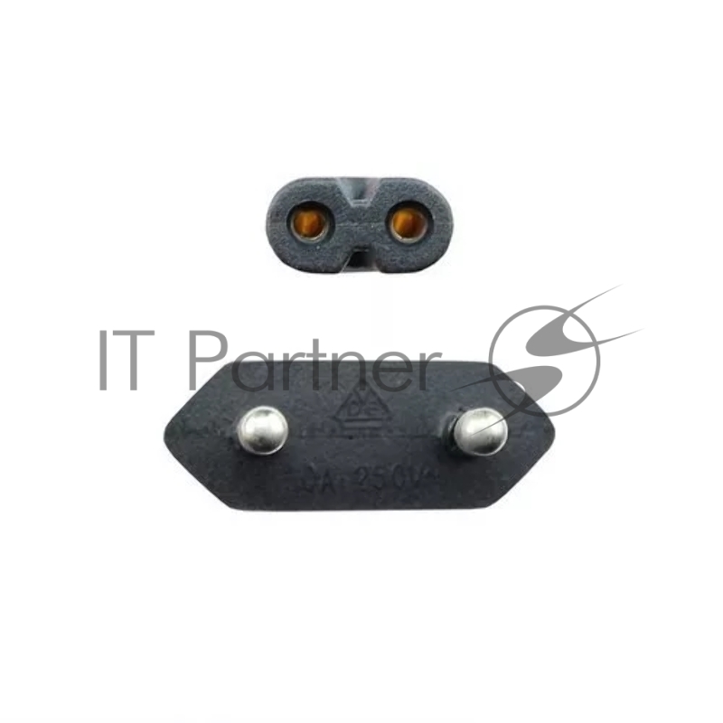 Кабель для аудио-видео техники IEC-320-C7--розетка 220V, 2-pin, 1,8м , медь, VCOM