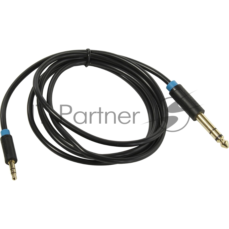 Кабель Vention аудио Jack 6,5 mm M/ 3,5 M - 1,5м BABBG