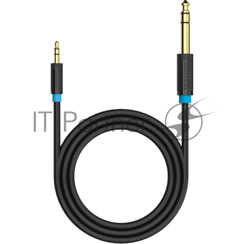 Кабель Vention аудио Jack 6,5 mm M/ 3,5 M - 3 м BABBI