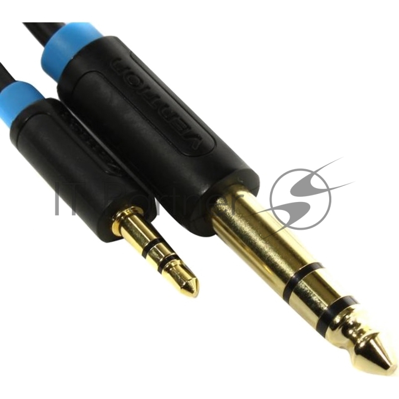 Кабель Vention аудио Jack 6,5 mm M/ 3,5 M - 3 м BABBI