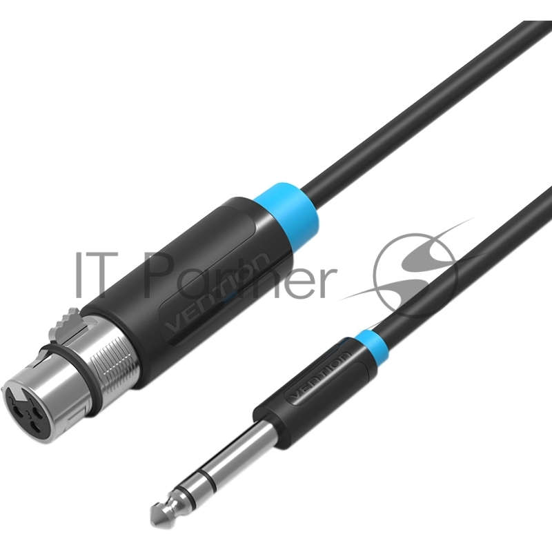 Кабель Vention аудио Jack 6.5 M/XLR F - 3м BBEBI