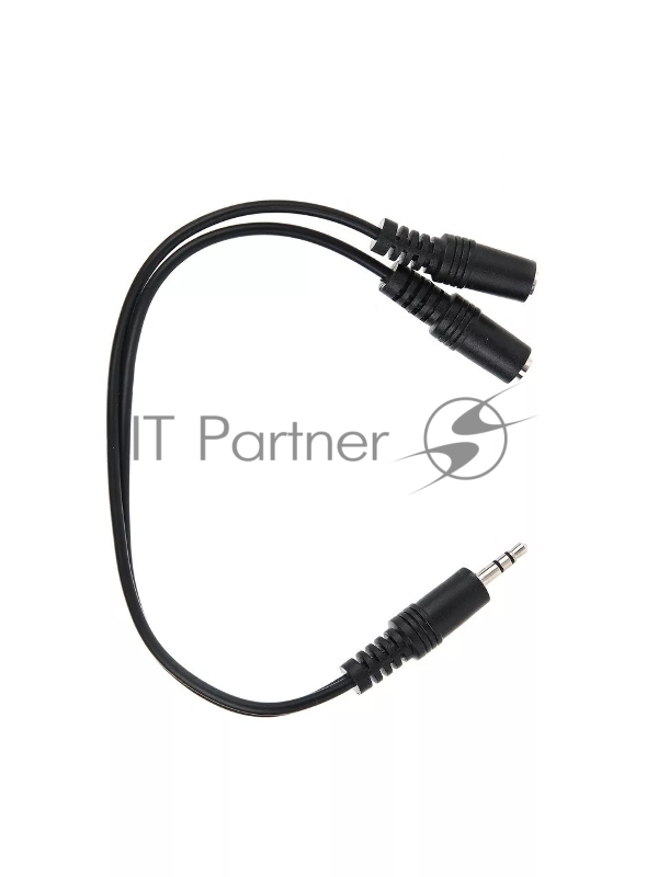 Кабель-адаптер 3.5ST(M)/2*3.5 ST(F), 0.2метра VCOM <CV203> Кабель-адаптер 3.5ST(M)/2*3.5 ST(F), 0.2метра VCOM <CV203>