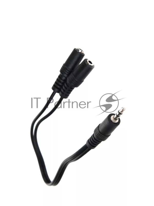 Кабель-адаптер 3.5ST(M)/2*3.5 ST(F), 0.2метра VCOM <CV203> Кабель-адаптер 3.5ST(M)/2*3.5 ST(F), 0.2метра VCOM <CV203>