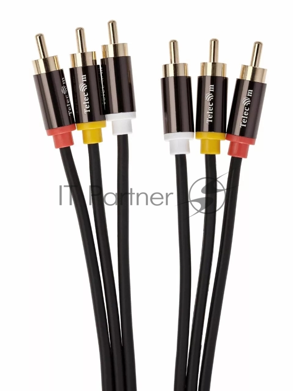 Кабель соединит 3xRCA (M) - 3xRCA (M), 1.5m TelecomPRO<TAV7150M-1.5M>