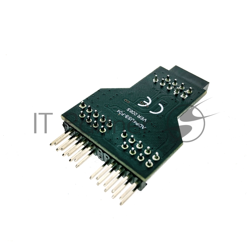 Переходник с материнской платы IDC 10 Pin female to 2*10 Pin male, Ei9to2x9 Espada