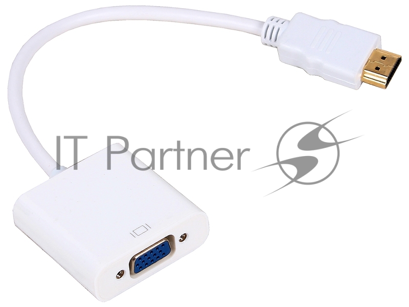 Переходник VCOM CG558 Кабель-переходник HDMI(M) -> VGA(F)