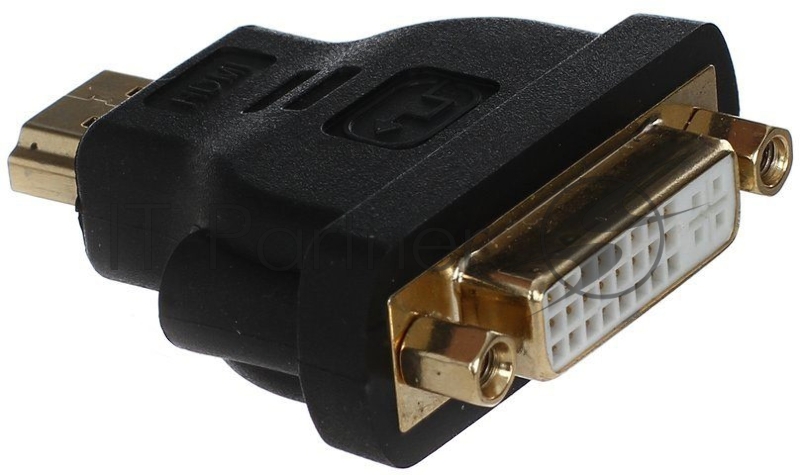 Переходник Aopen DVI-D 25F to HDMI 19M позолоченные контакты <ACA311>