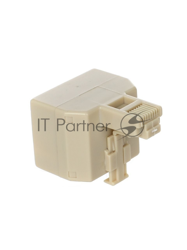 Переходник VCOM VTE7714 Переходник-разветвитель 8P8C Plug/2-8P8C Jack