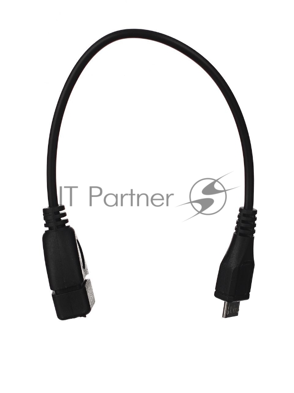 Переходник AF/microBM USB2.0 0,2м VCOM Кабель-переходник OTG MicroUSB-->USB(мама), CU280