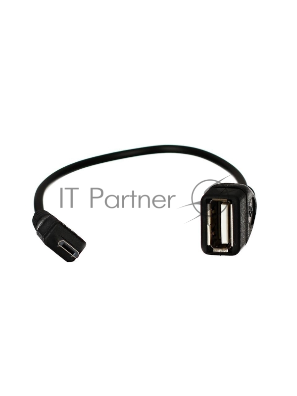 Переходник AF/microBM USB2.0 0,2м VCOM Кабель-переходник OTG MicroUSB-->USB(мама), CU280