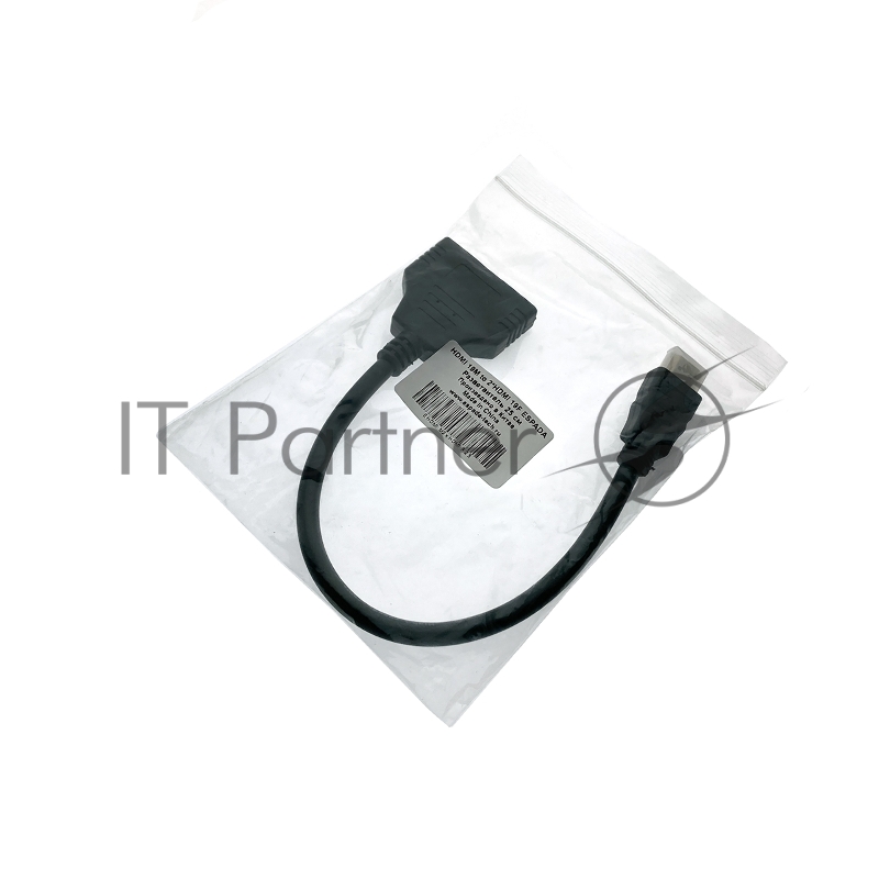 Переходник Espada Видеоадаптер HDMI 19M to 2*HDMI 19F 25cm (EHDMIM2xHDMIF25) Разветвитель