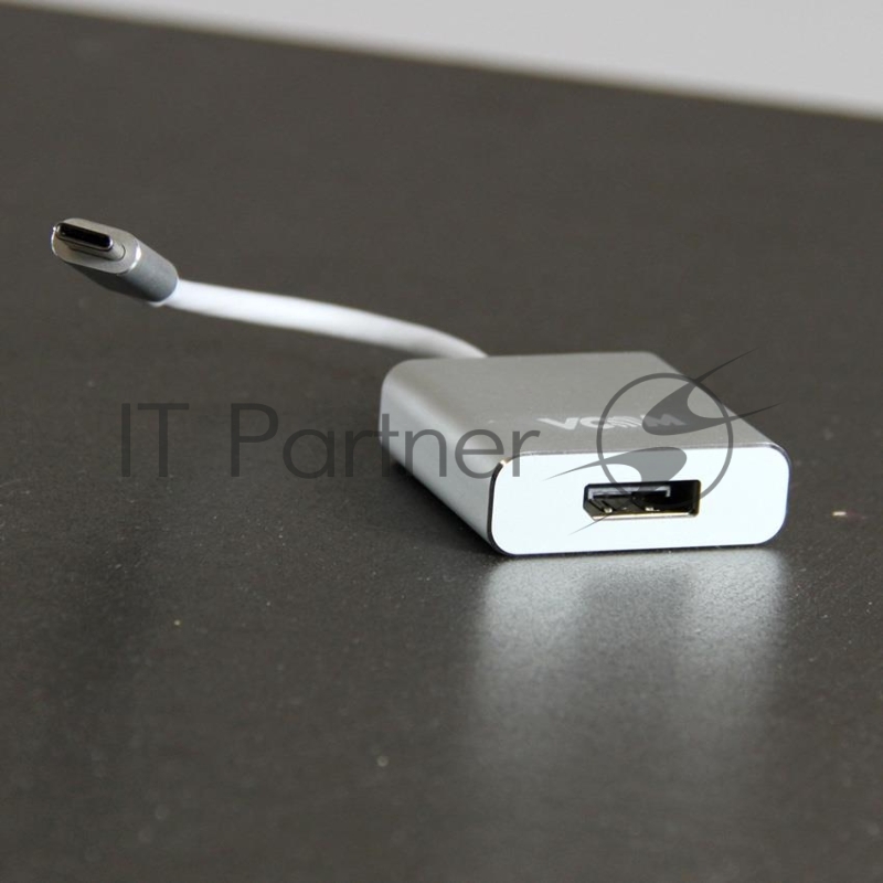 Кабель-адаптер USB 3.1 Type-Cm --> DP(f) 3840x2160@30Hz, 10Gbps , 0,15m VCOM <CU422M>