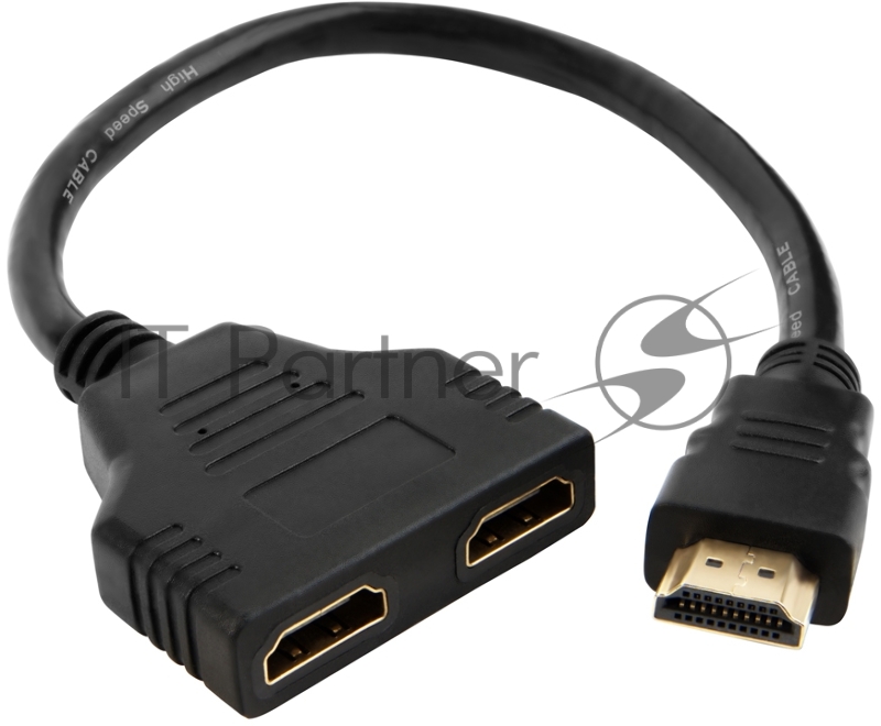 Кабель разветвитель Greenconnect HDMI 1M -> 2F (GCR-HDM1HDF2)
