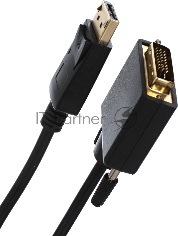Кабель-переходник DisplayPort M --> DVI M 1,8м VCOM <CG606-1.8M>