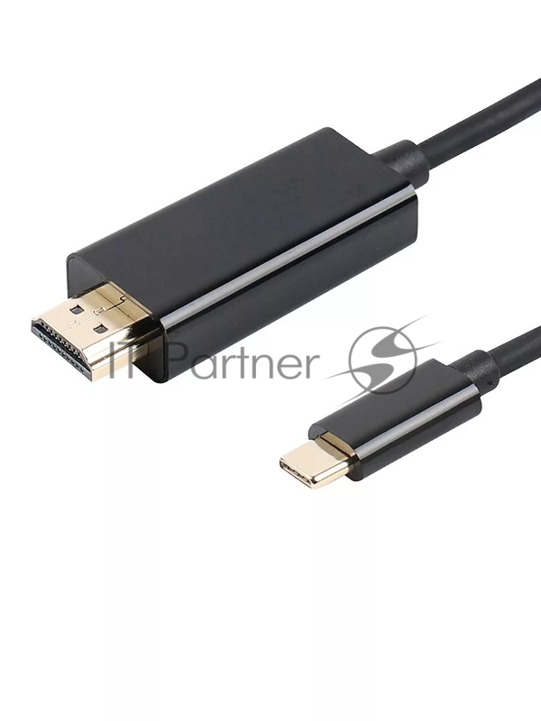 Кабель-адаптер VCOM CU423C-1M USB 3.1 Type-Cm --> HDMI A(m) 3840x2160@30Hz, 1m