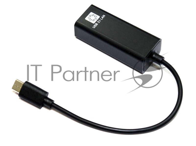 Кабель-адаптер 5bites UA3C-45-08BK USB3.1 / RJ45 100MB / BLACK