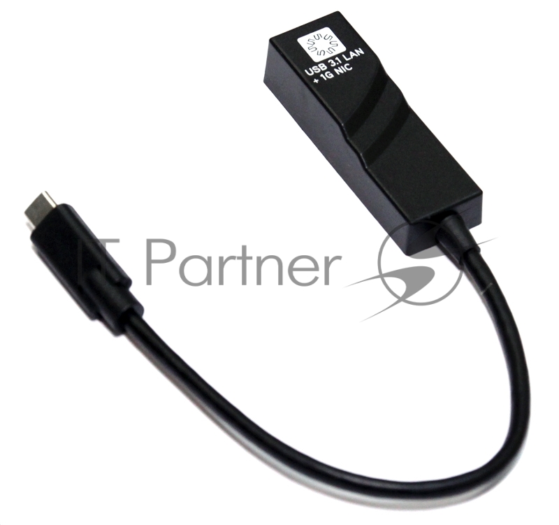 Кабель-адаптер 5bites UA3C-45-07BK USB3.1 / RJ45 1G / BLACK