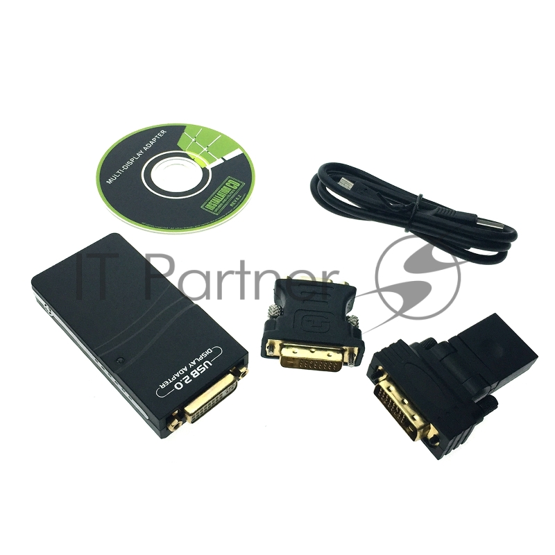 Переходник Espada Конвертер USB to DVI/HDMI/VGA (1080разр.), H000USB