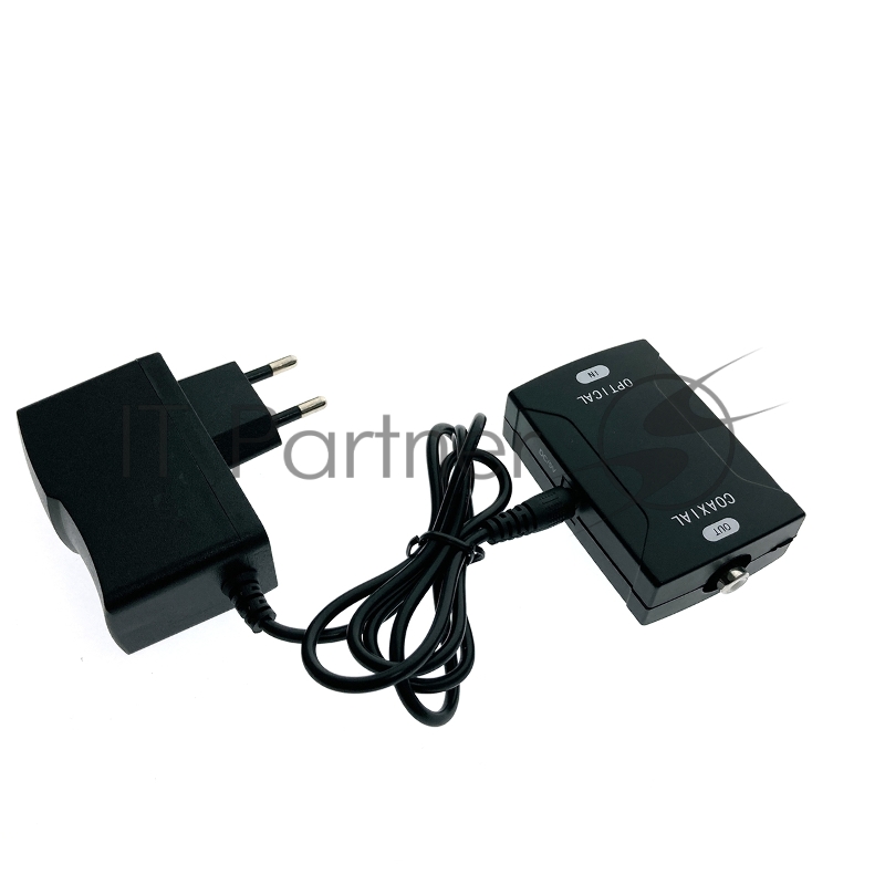 Аудио конвертер Espada EDH-T/R, Toslink (Optical) to RCA (Coaxial) с блоком питания. (44918)