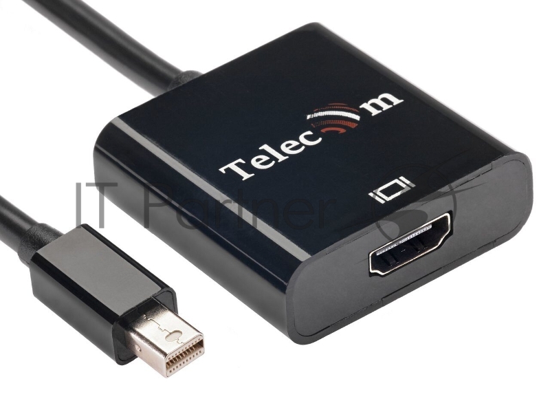 Кабель-переходник VCOM Mini DisplayPort (M) -> HDMI (F), 4K@60Hz, Telecom (TA6056) Кабель-переходник Mini DisplayPort (M) -> HDMI (F), 4K@60Hz, Telecom (TA6056)