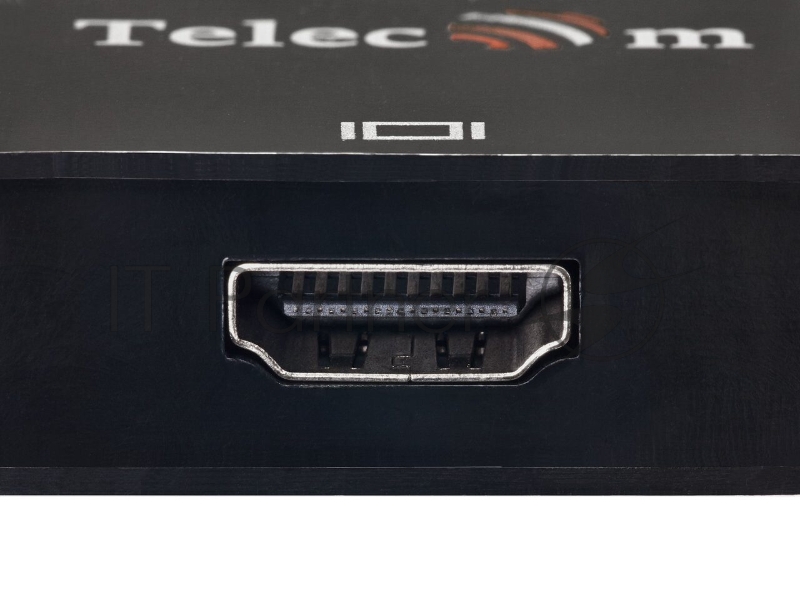Адаптер-переходник Telecom/VCOM DisplayPort (Male) - HDMI (Female) 4K@60Hz, 0.2 метра, чёрный (TA555)