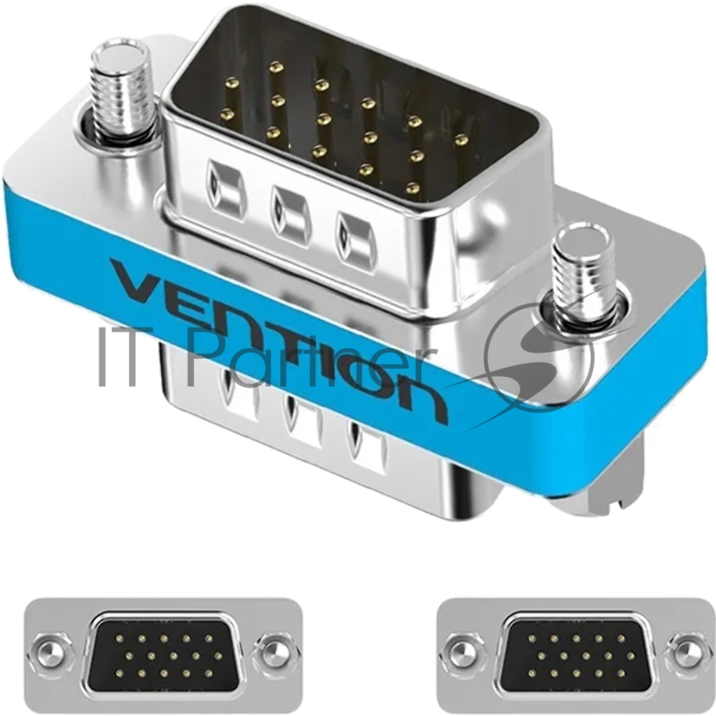 Адаптер переходник Vention VGA 15M/ VGA 15M