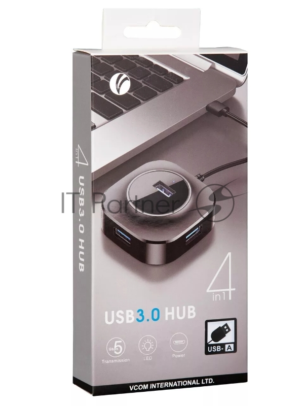 Кабель-концентратор USB3.0----4 USB3.0 +microUSB 1m VCOM (DH307-1M)