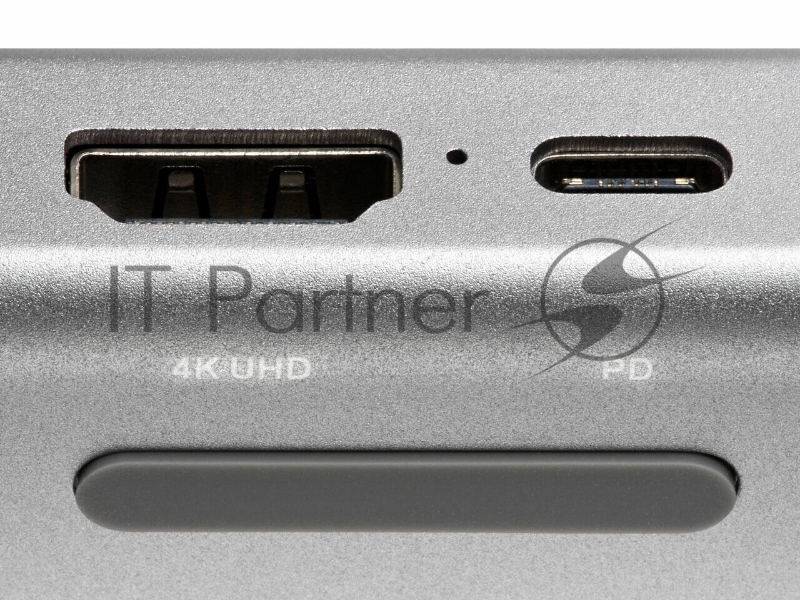 Адаптер VCOM TypeC -->3*USB3.0+2*USB2.0+VGA+RJ45+ Data+PD<CU4703>