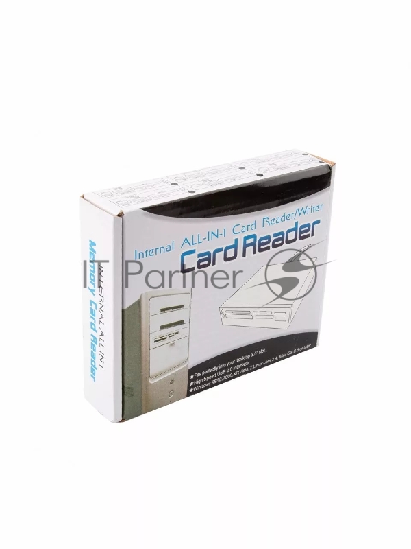 Внутренний card reader 3,5 дюйма Power Expert CR-AU6477METB VCOM/TELECOM