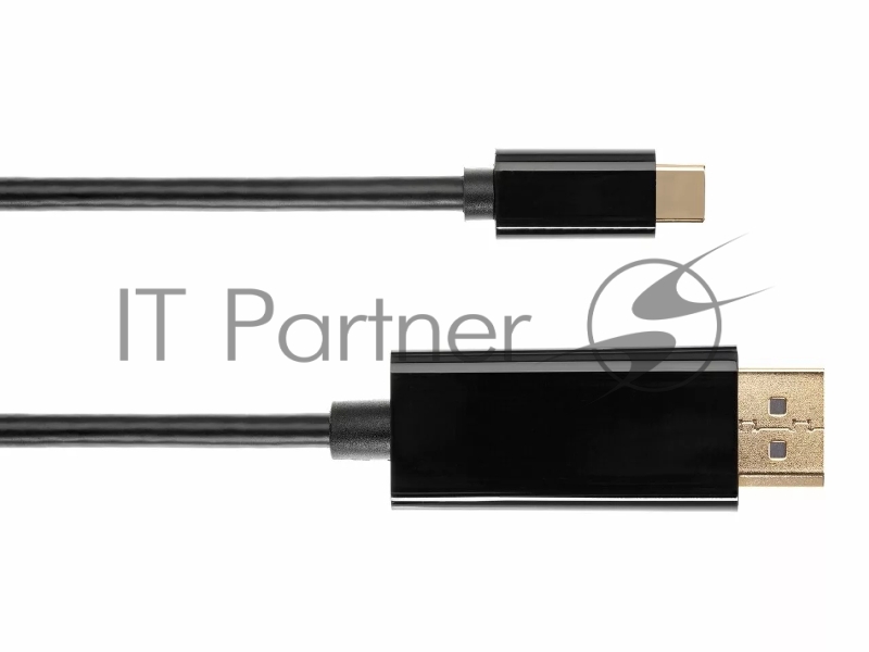 Кабель-адаптер Aopen USB 3.1 Type-Cm --> DP(m) 4K@60Hz, 1,8m IOpen <ACU422C-1.8M>