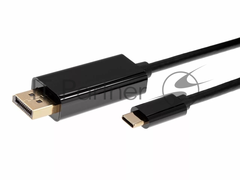 Кабель-адаптер Aopen USB 3.1 Type-Cm --> DP(m) 4K@60Hz, 1,8m IOpen <ACU422C-1.8M>