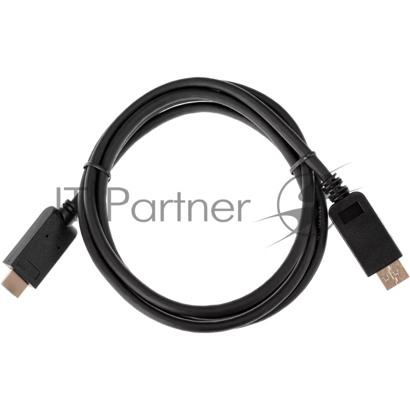 Кабель-переходник DisplayPort M-> HDMI M 4K@60Hz 1.8m VCOM/Aopen/Qust <ACG609-1.8M>