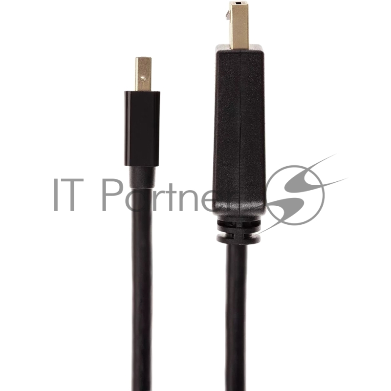 Кабель-переходник Mini DisplayPort M -> Display Port M 4K*60 Hz 1,8м VCOM/Aopen/Qust <ACG682-1.8M>