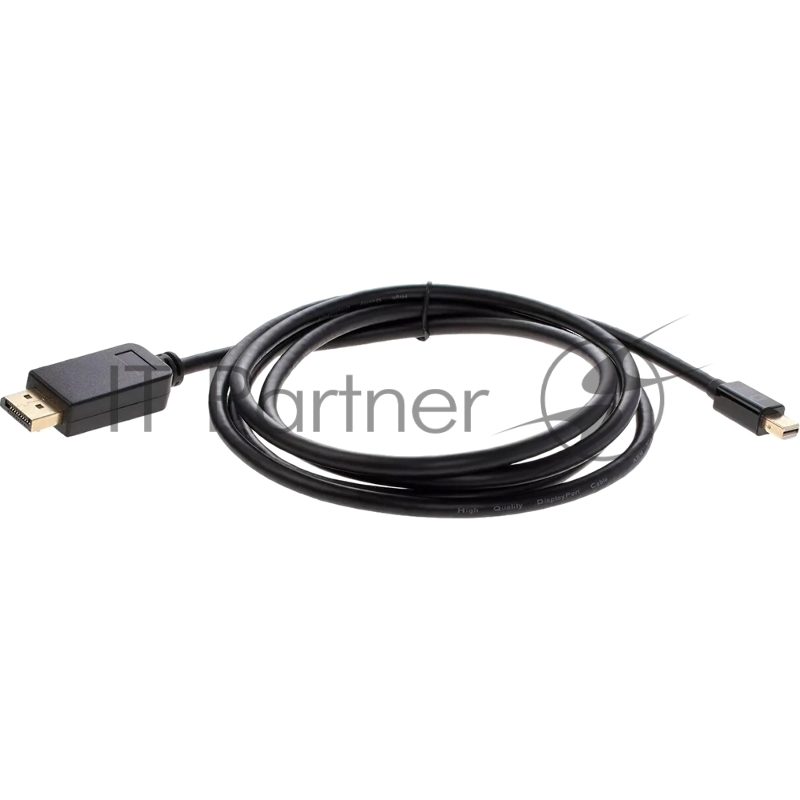 Кабель-переходник Mini DisplayPort M -> Display Port M 4K*60 Hz 1,8м VCOM/Aopen/Qust <ACG682-1.8M>