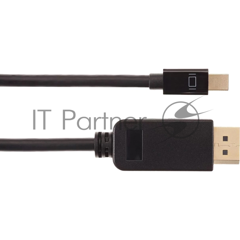 Кабель-переходник Mini DisplayPort M -> Display Port M 4K*60 Hz 1,8м VCOM/Aopen/Qust <ACG682-1.8M>