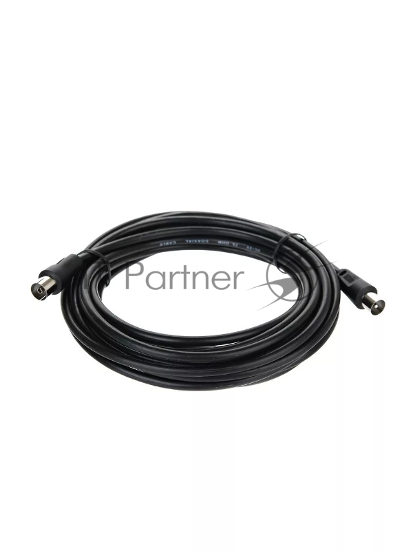 TTV9501-5M Кабель удлинительный антенный 9.5mm, 75Ом,ТВ-М to ТВ-F, 5m, Telecom (TTV9501-5M)