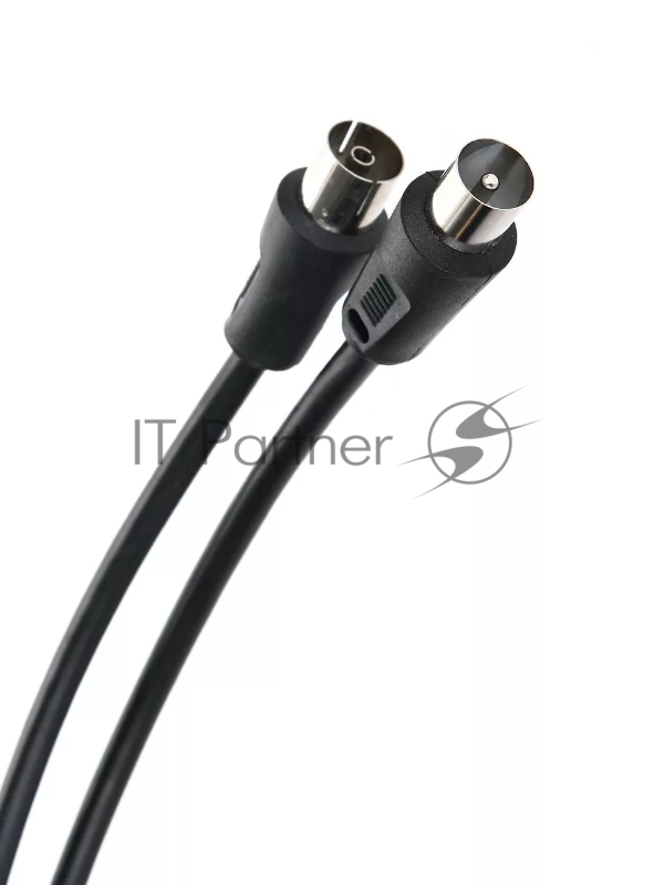 Кабель удлинительный антенный 9.5mm, 75Ом,ТВ-М-->ТВ-F, 2m, Telecom (TTV9501-2M)