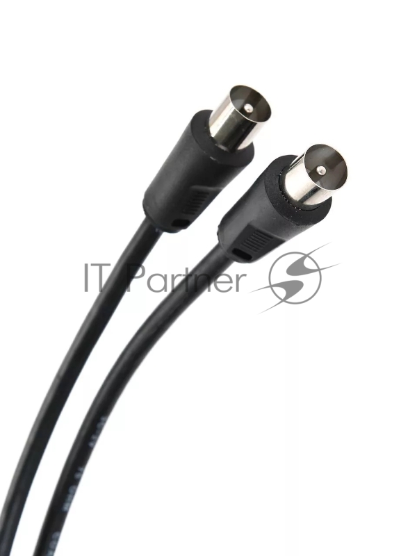 Кабель соединительный антенный 9.5mm, 75Ом,ТВ-М-->ТВ-M, 2m, Telecom (TTV9555-2M)