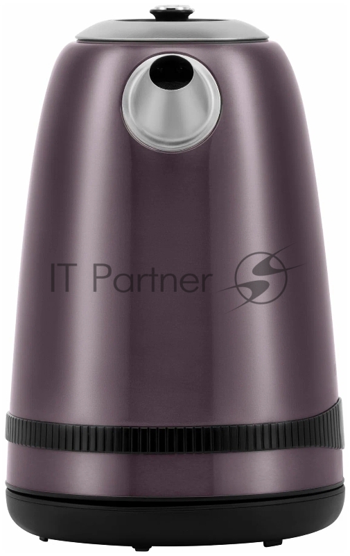 Чайник электрический Hyundai HYK-S4800 1.7л. 2200Вт фиолетовый/черный (корпус: металл)