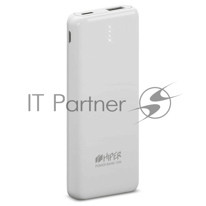 Внешний аккумулятор HIPER PSL8000 Li-Pol 8000 mAh 2.4A 1xUSB 1xType-C белый