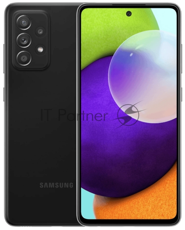 Смартфон Samsung Galaxy A52 8Gb+256GB Black SM-A525FZKISER(EOL)