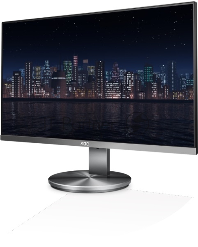 Монитор AOC 23.8 Professional I2490PXQU/BT(00/01) темно-серый IPS LED 4ms 16:9 HDMI M/M матовая HAS Pivot 1000:1 250cd 178гр/178гр 1920x1080 D-Sub DisplayPort FHD USB 5.53кг