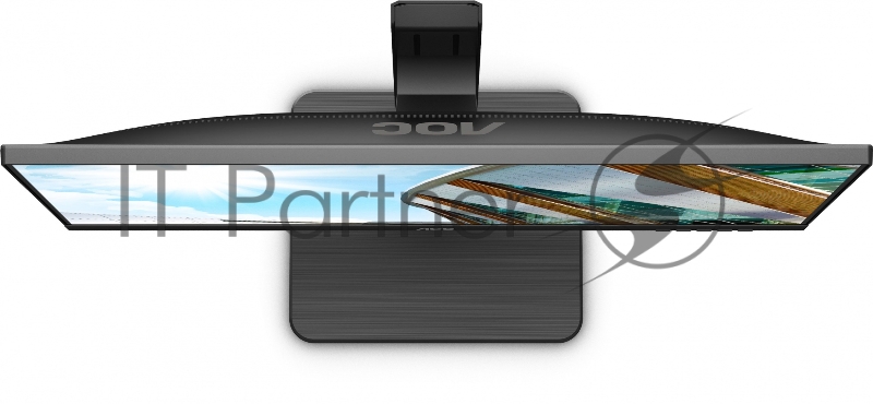 МОНИТОР 23.8 AOC 24P2C Black с поворотом экрана (IPS, 1920x1080, 75Hz, 4 ms, 178°/178°, 250 cd/m, 50M:1, +HDMI, +Displa